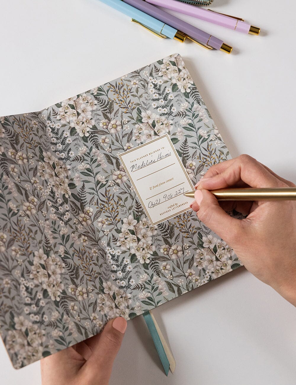 2026 Weekly Planner Notebook | Ivory Garden