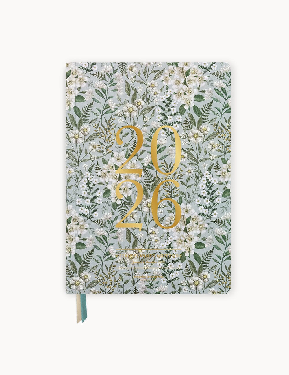 2026 Weekly Planner Notebook | Ivory Garden