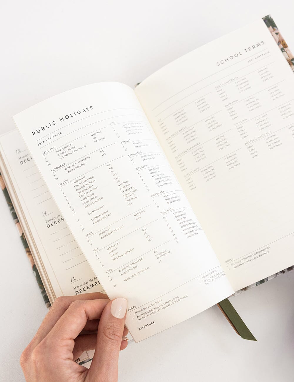 2027 Petite Planner | Ashbourne Garden