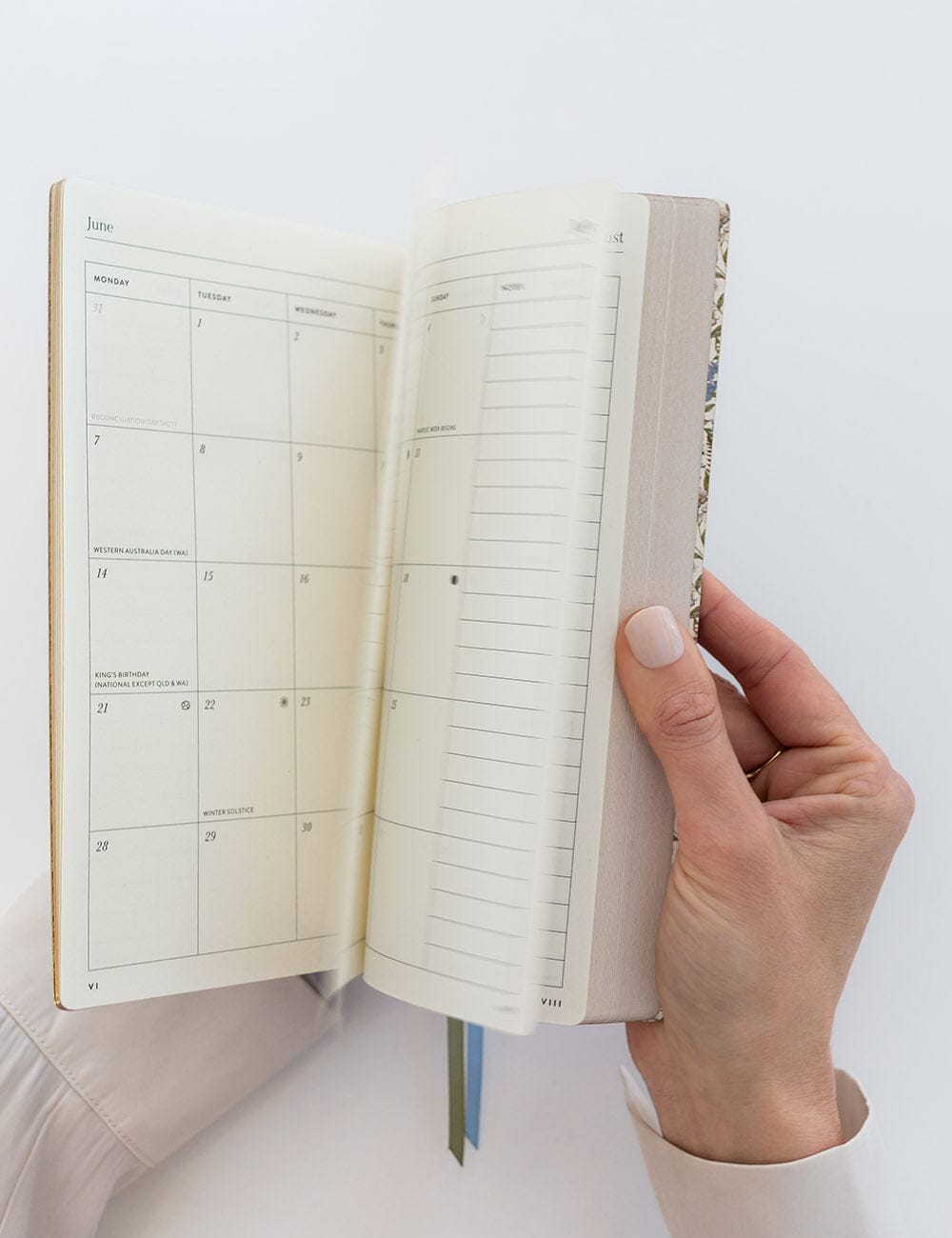 2027 Weekly Productivity Planner | Forget Me Not