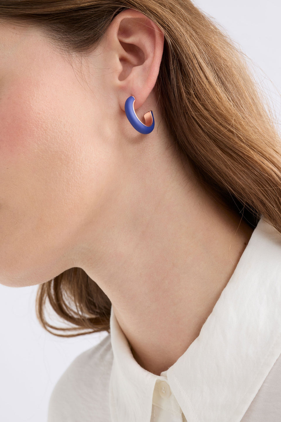 Emal Mini Hoop Earring