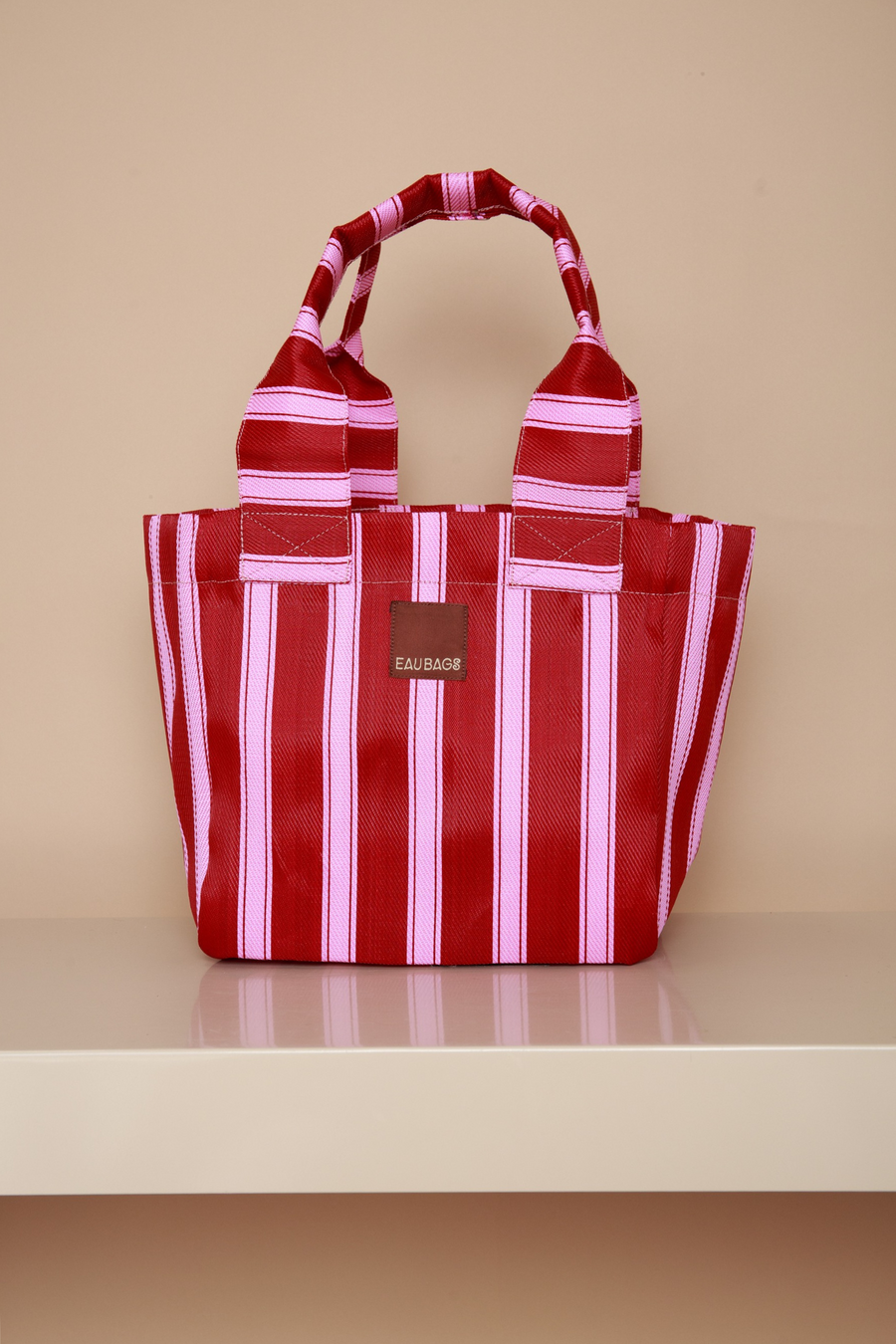 Tote Cherry Red Pink MOSS AND WILD