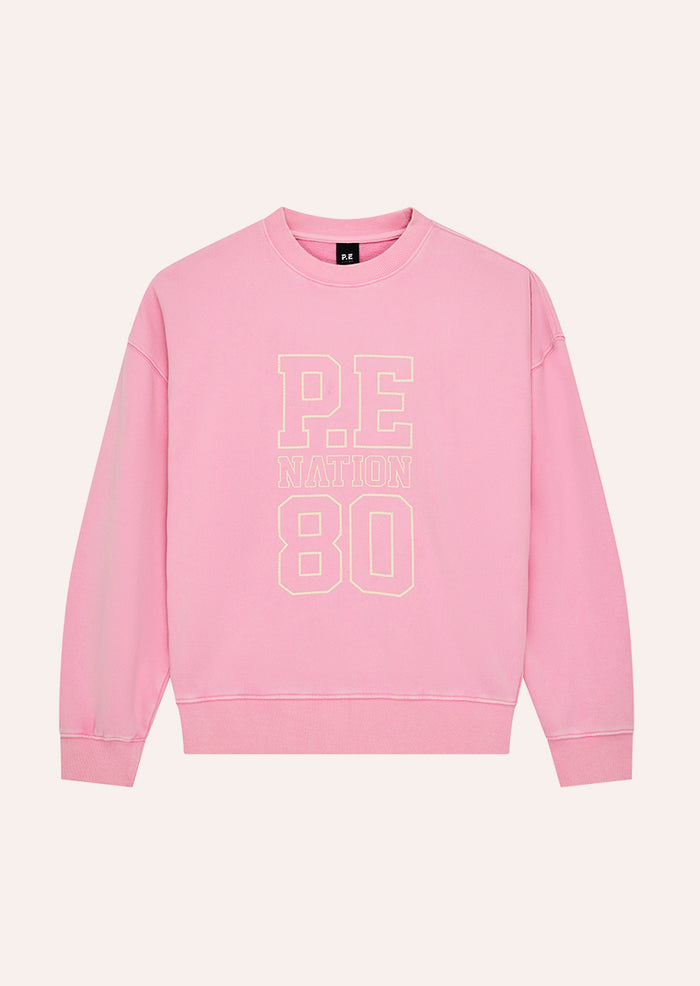 Elysian Sweat | Washed Prism Pink