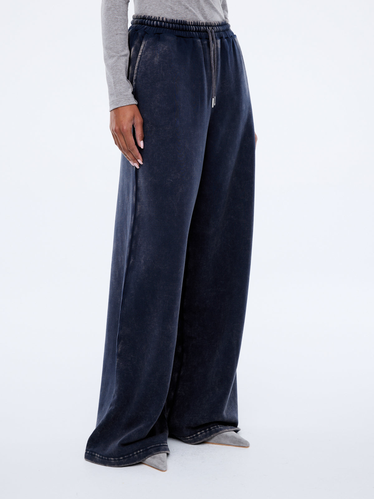 Asher Track Pant | Washed Ink
