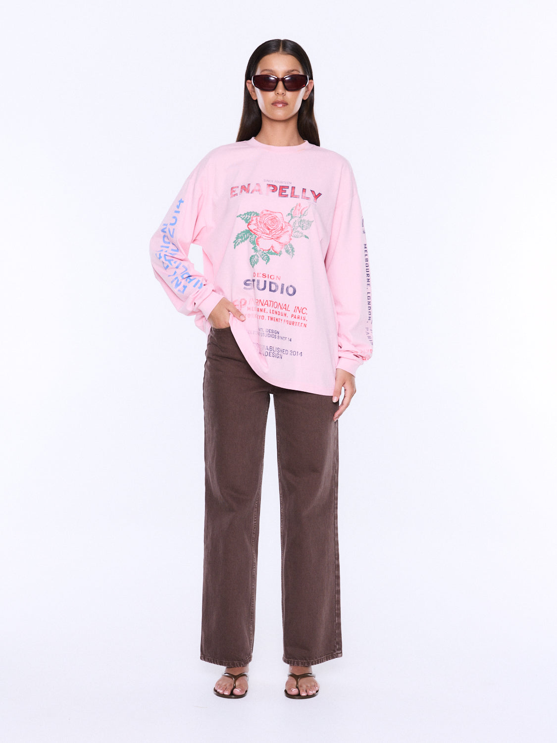 Hailey Long Sleeve Cuffed Tee