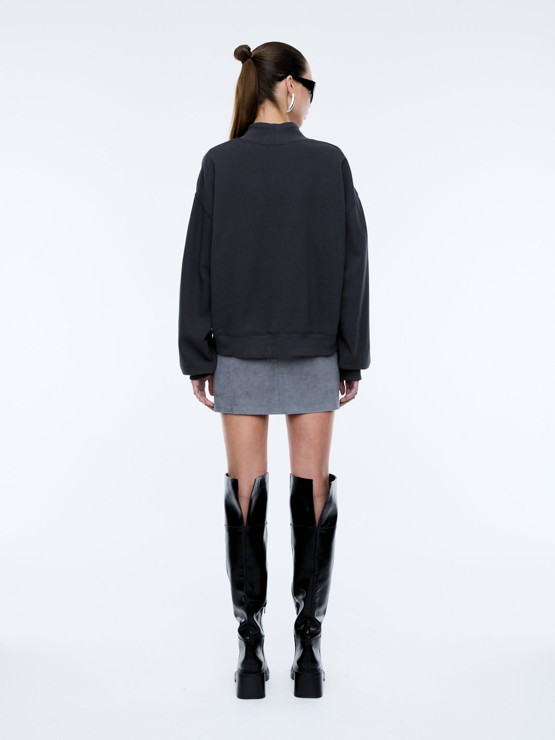 Glitter Collegiate Sweatshirt