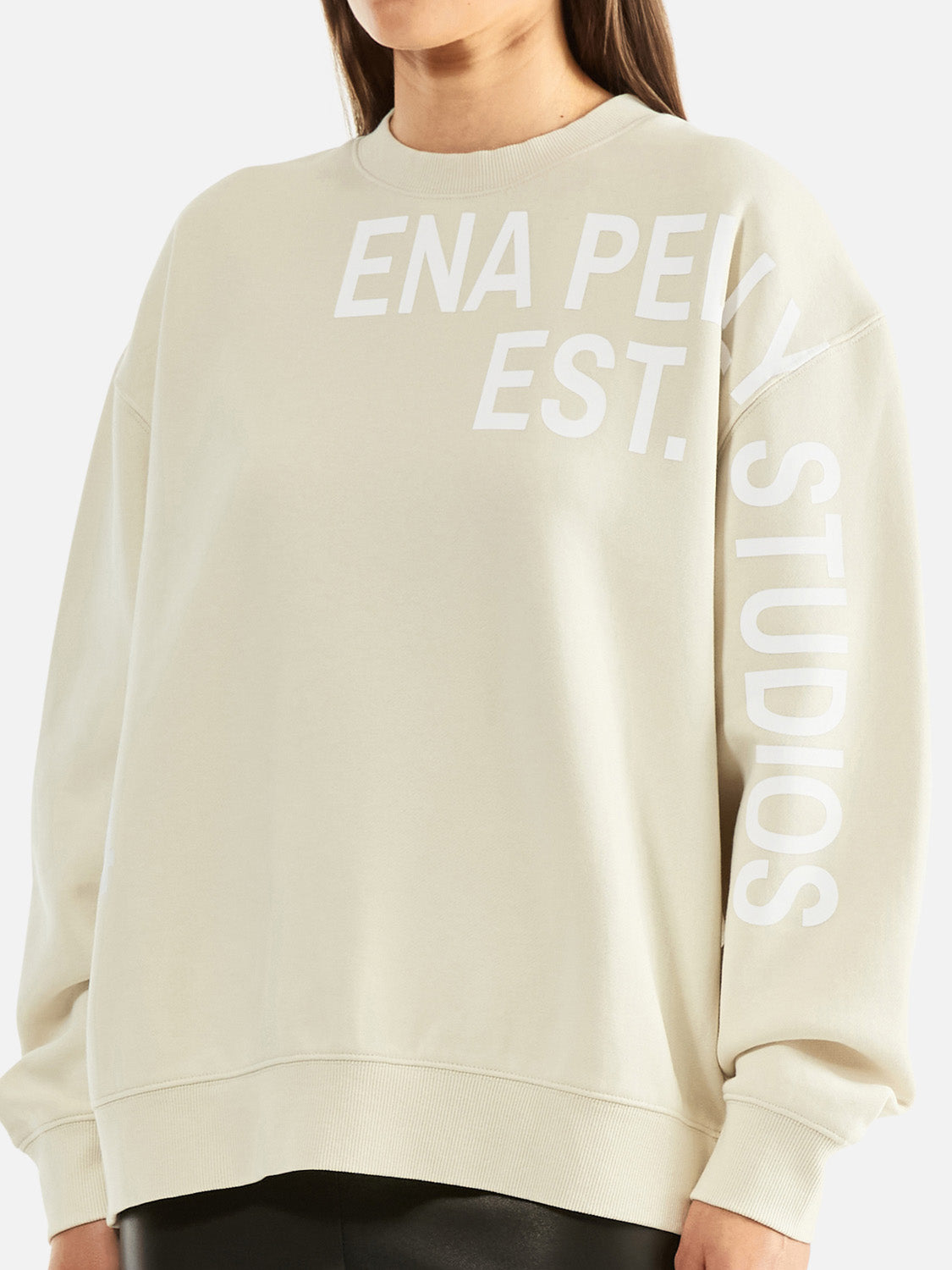 Lilly Oversized Sweater Studio | Cement