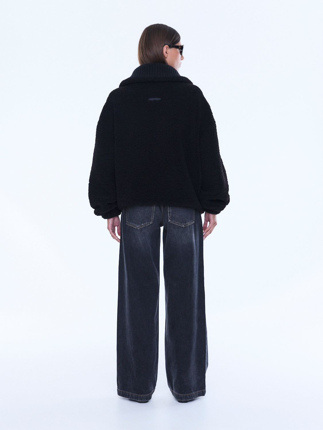 Winnie Qtr Zip | Black
