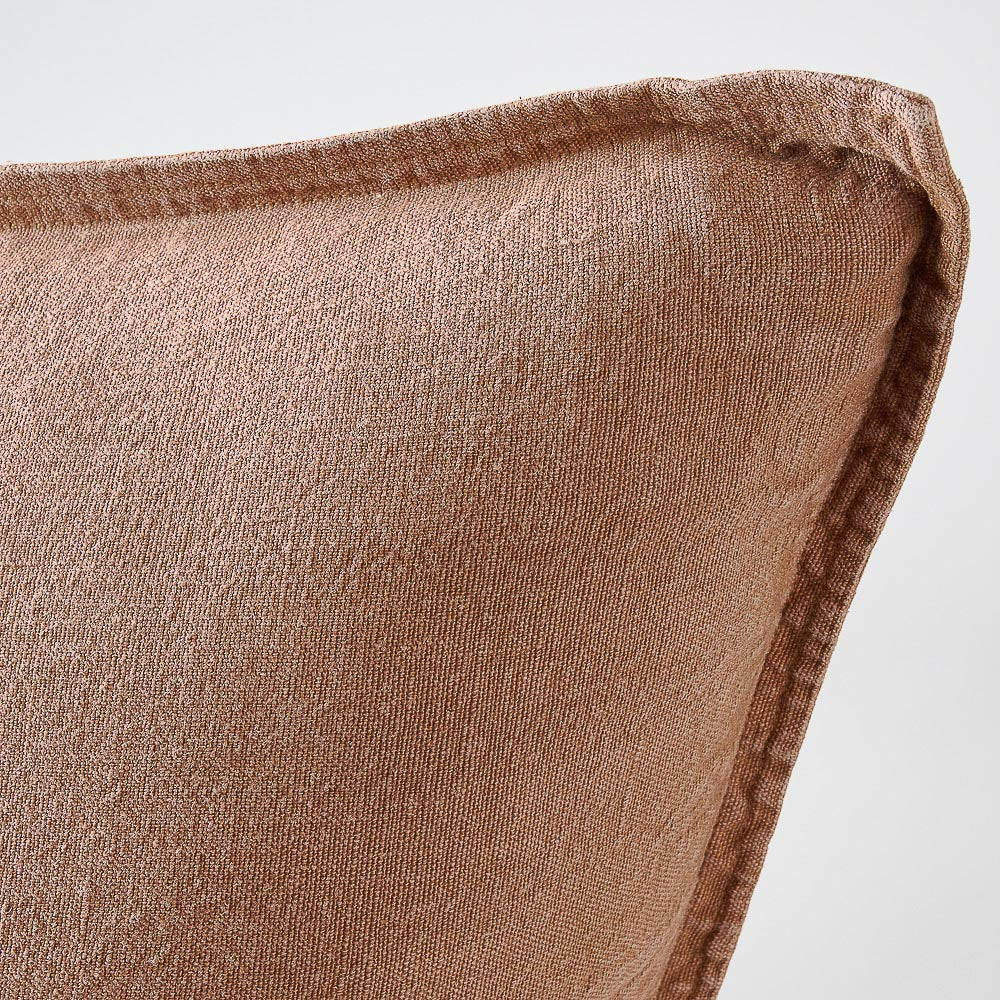 Luca Linen Cushion | Clay