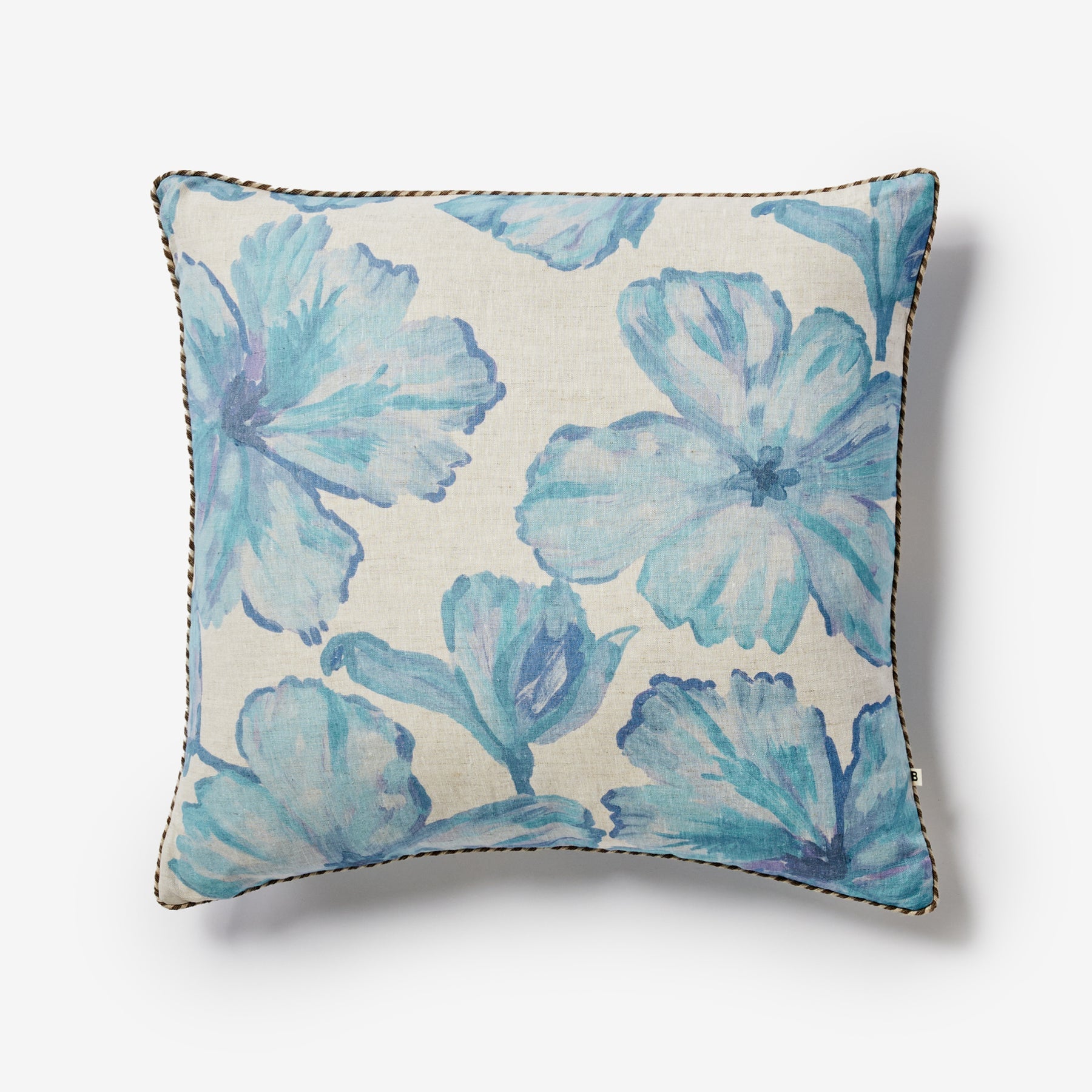 Tulip Blue Cushion 60x60cm