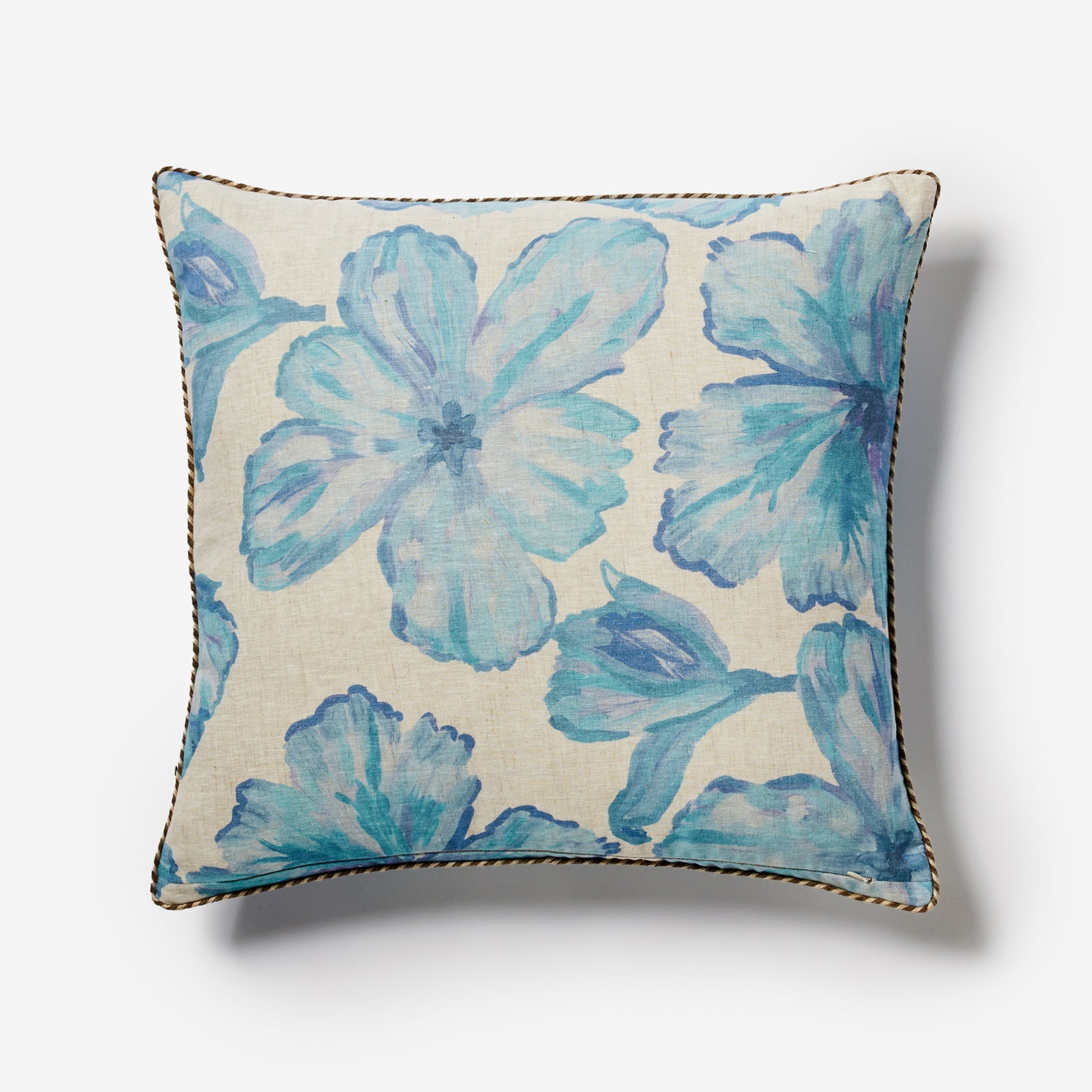 Tulip Blue Cushion 60x60cm