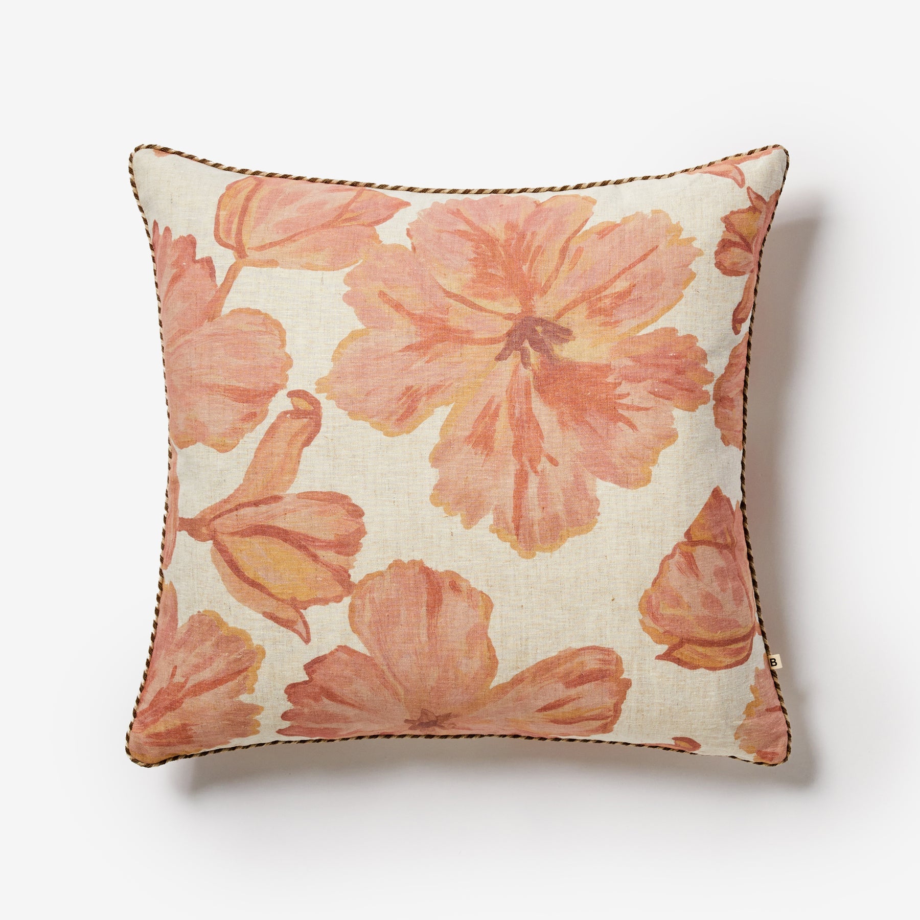 Tulip Pale Pink Cushion 60x60cm