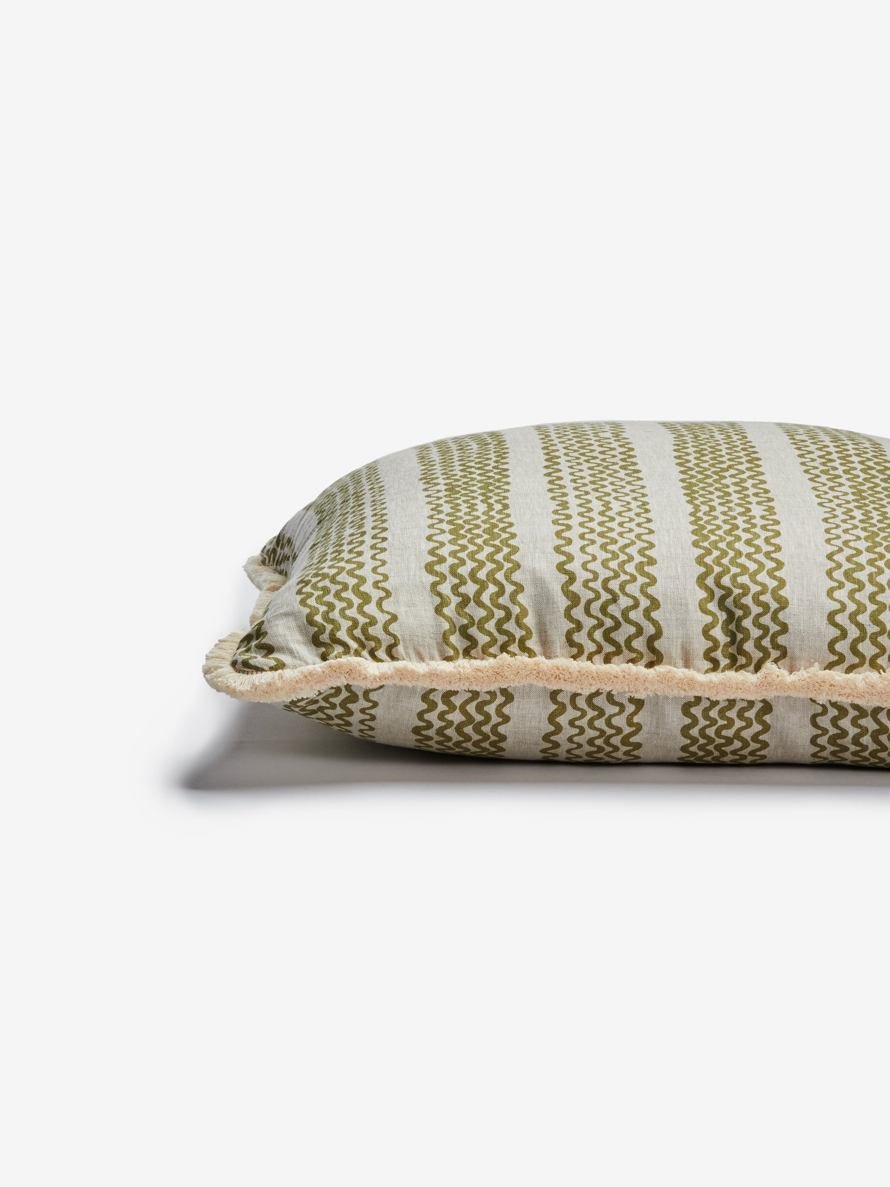 Mini Wave Olive Cushion 60cm