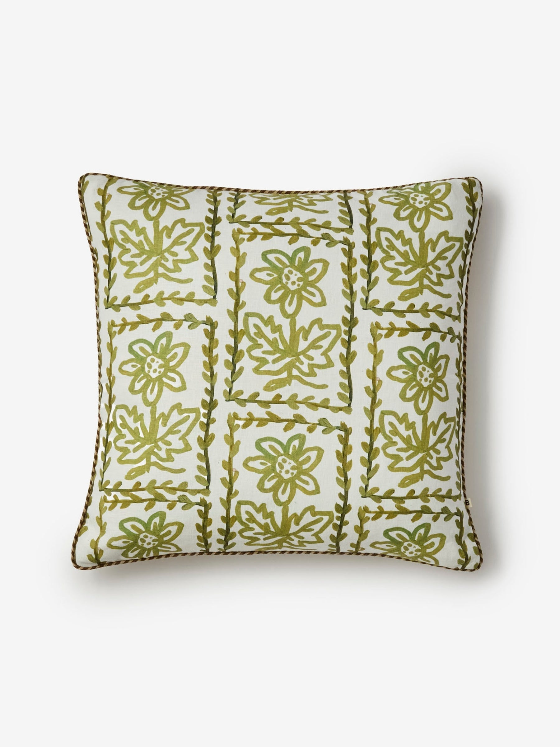 Daisy Olive Cushion 60cm