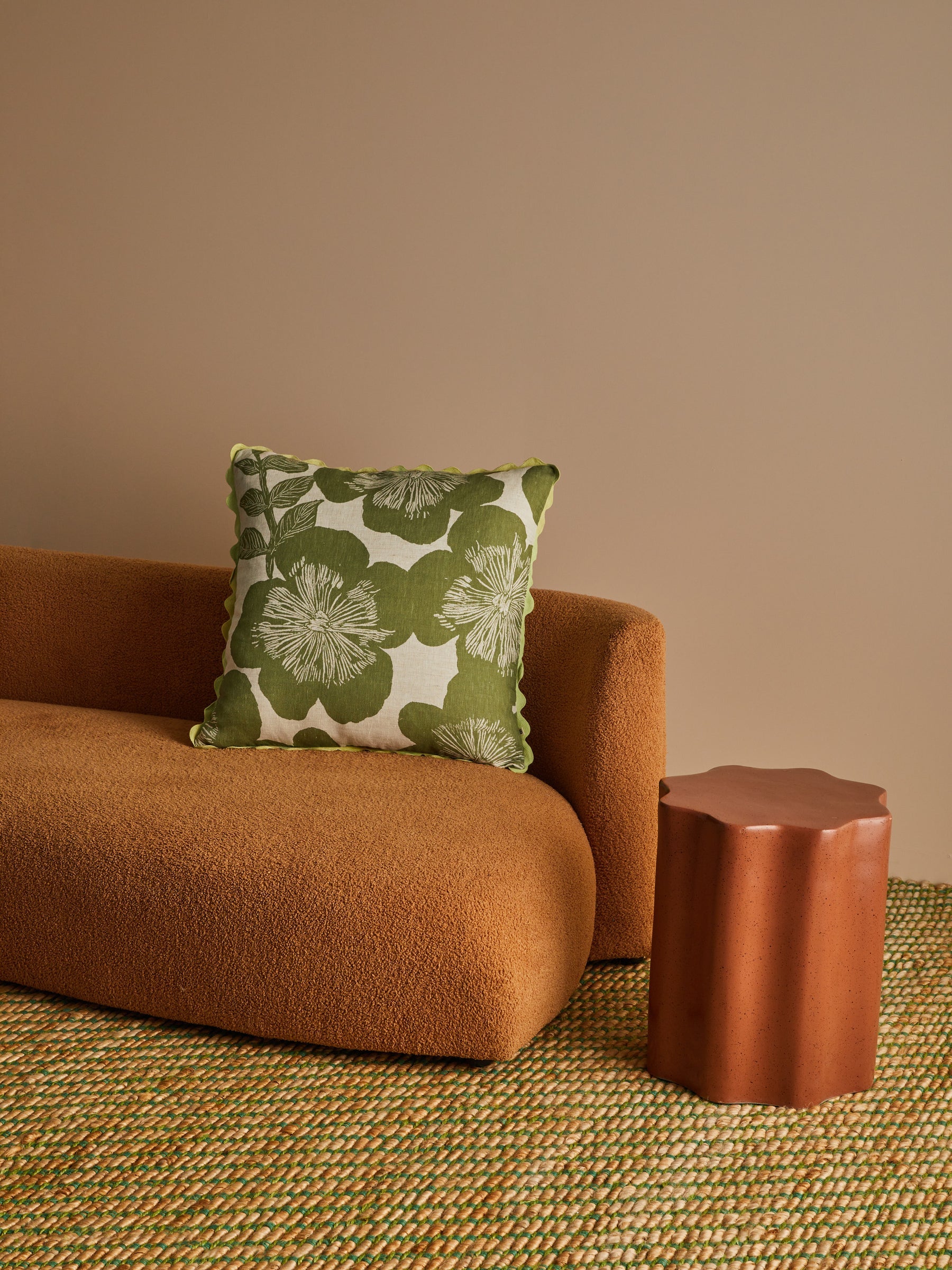 Jardin Khaki Cushion 60cm