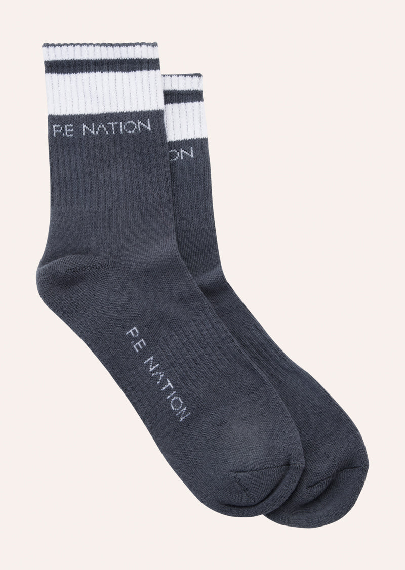 Homage Sock | Marine Blue/Optic White