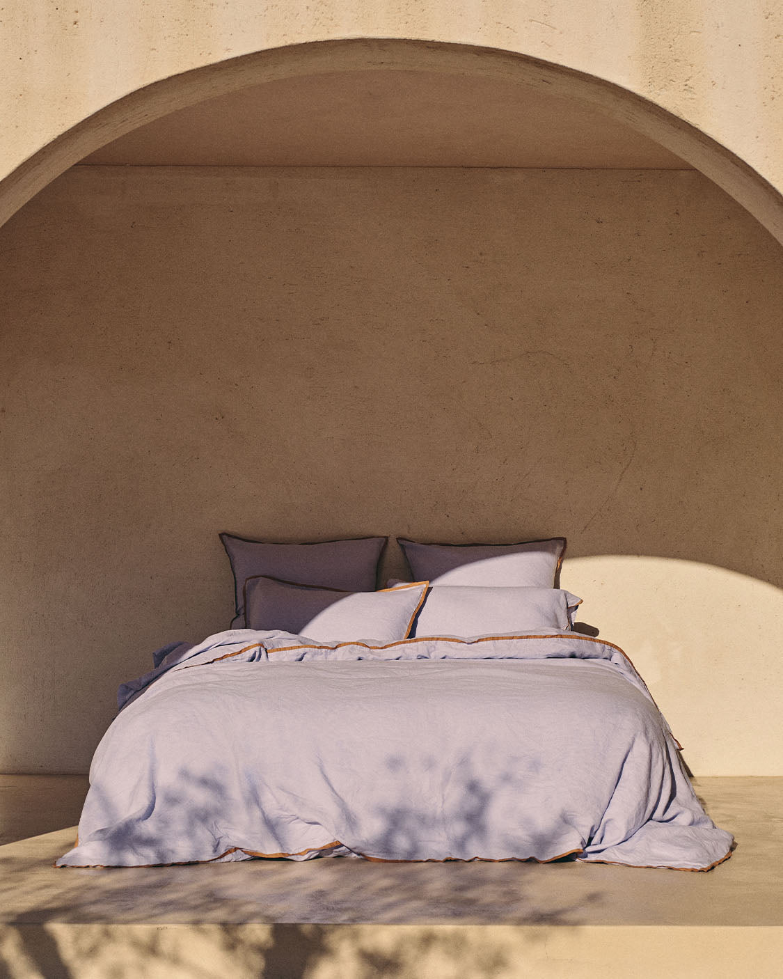 Linen Quilt Cover | Wisteria