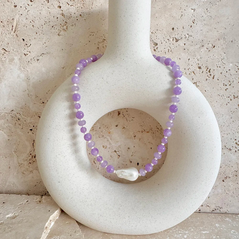 Posie Necklace | Lilac