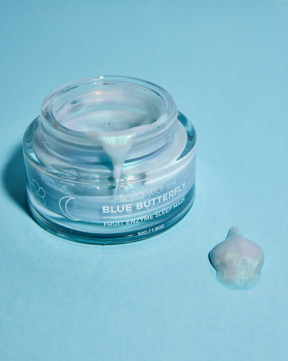 Blue Butterfly Enzyme Sleep Mask