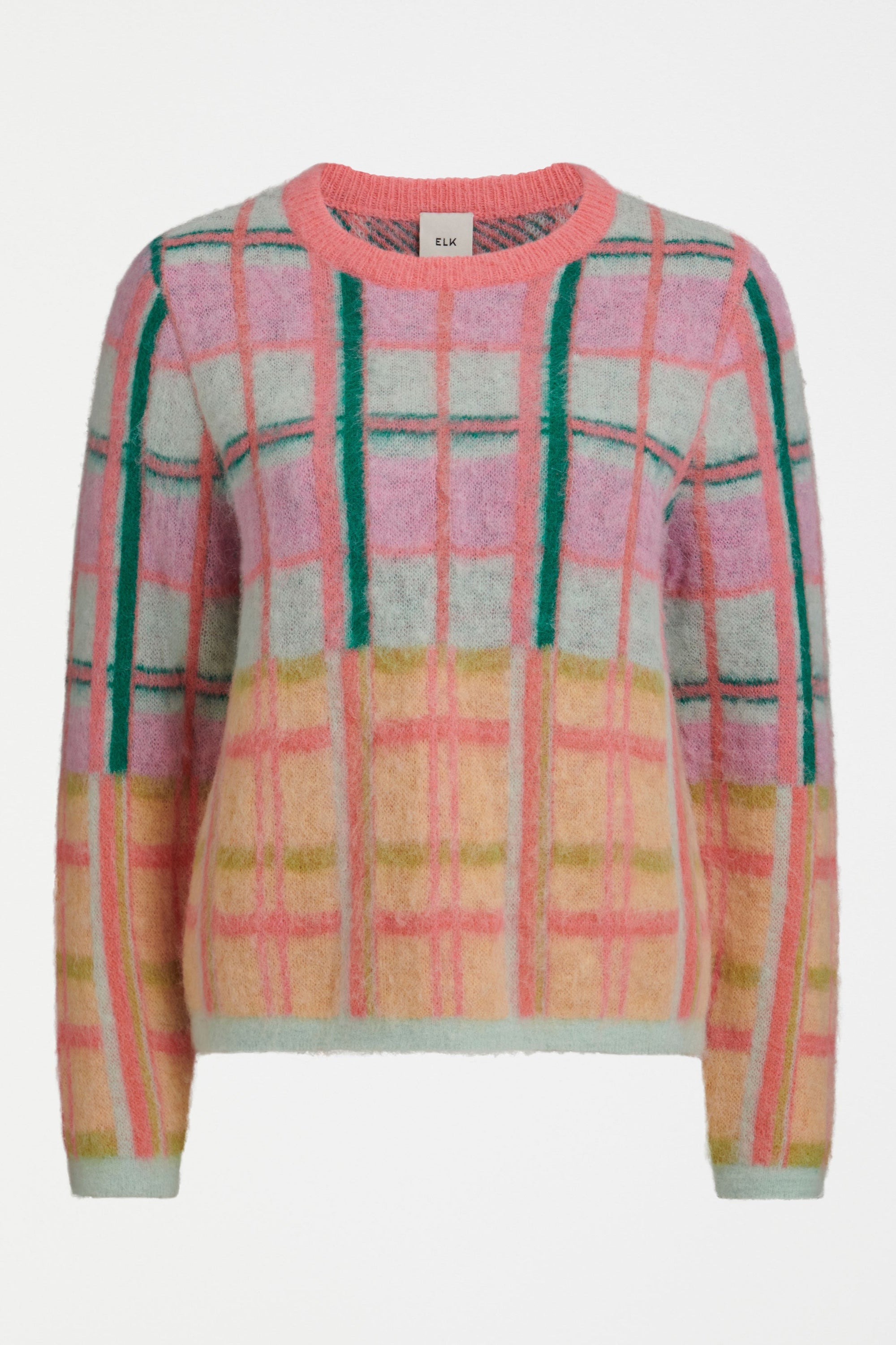 Ostti Sweat | Pink Check