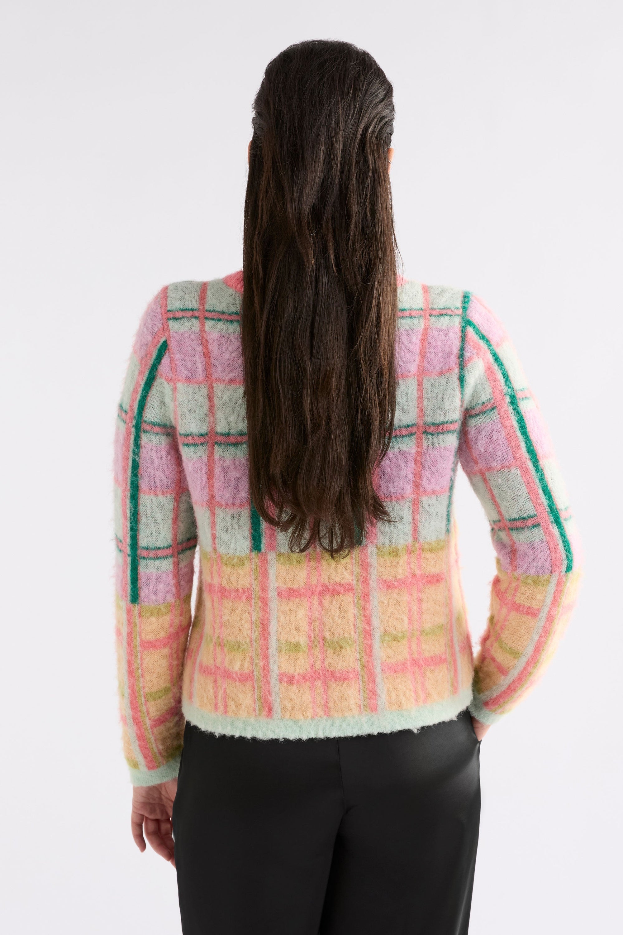 Ostti Sweat | Pink Check