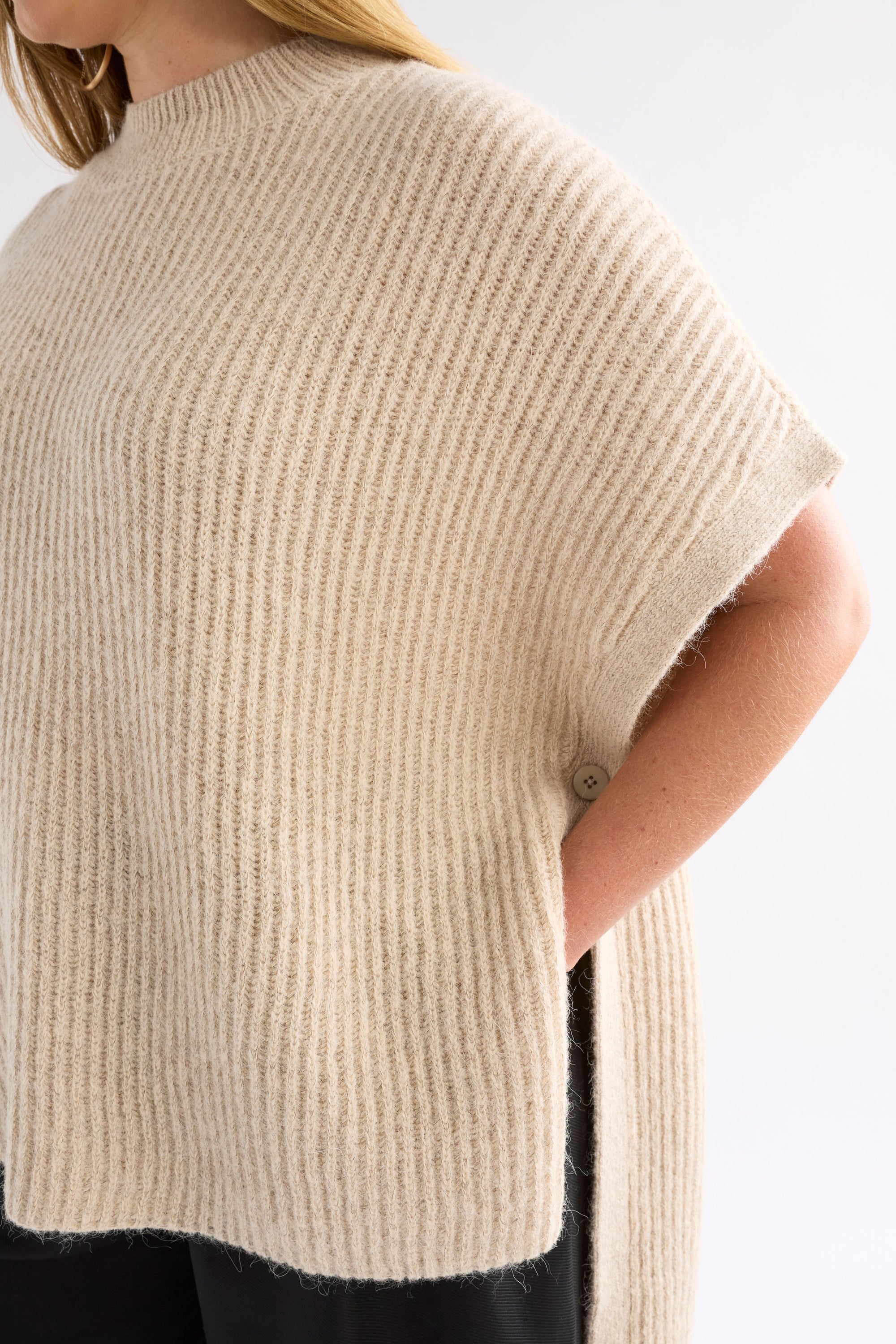 Kaanto Poncho | Latte