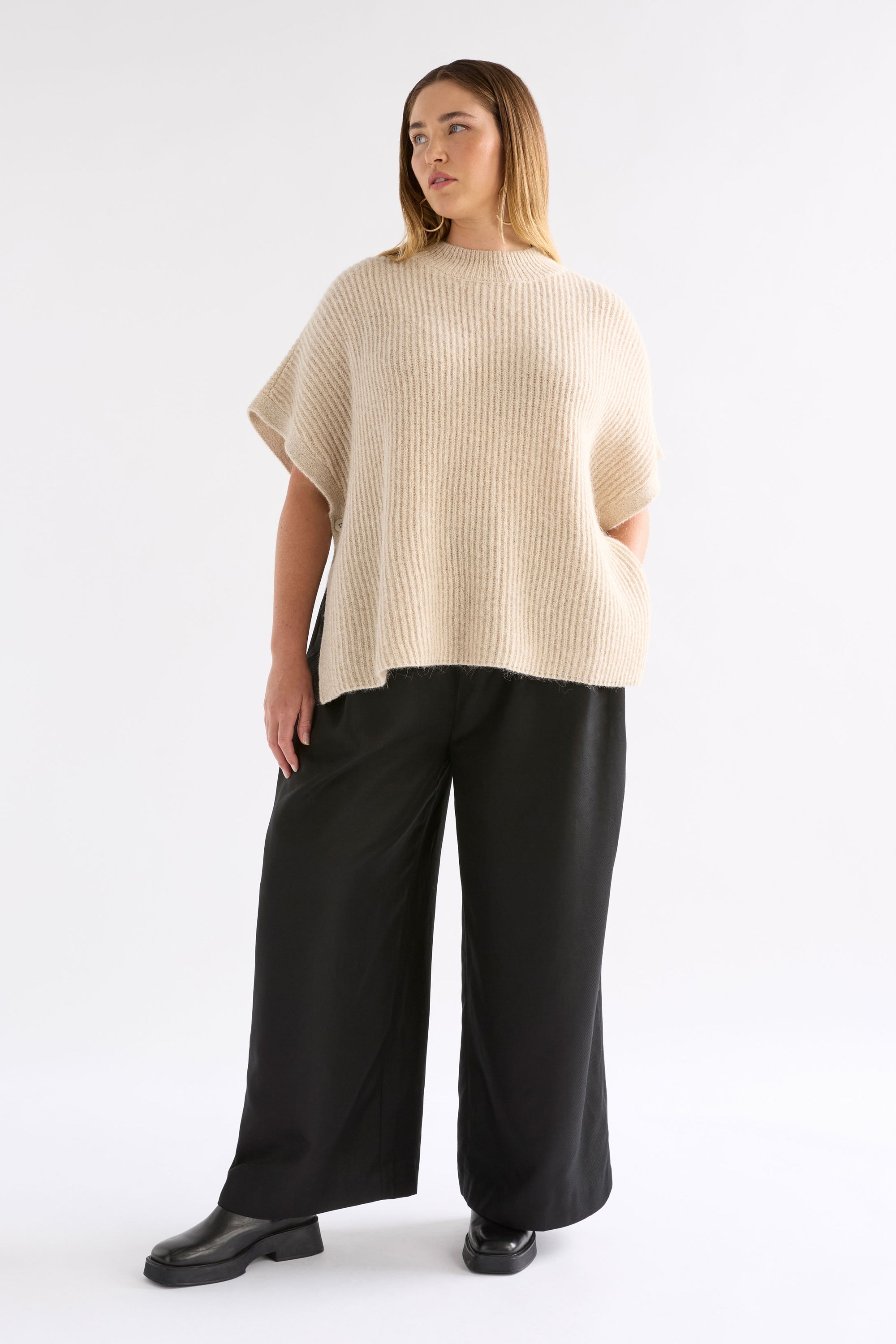 Kaanto Poncho | Latte