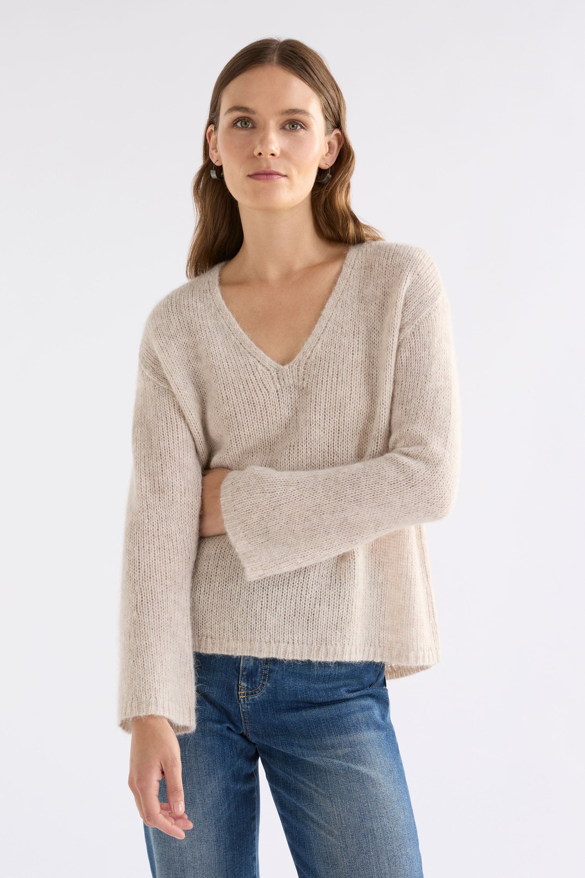 Anken Sweater | Ecru