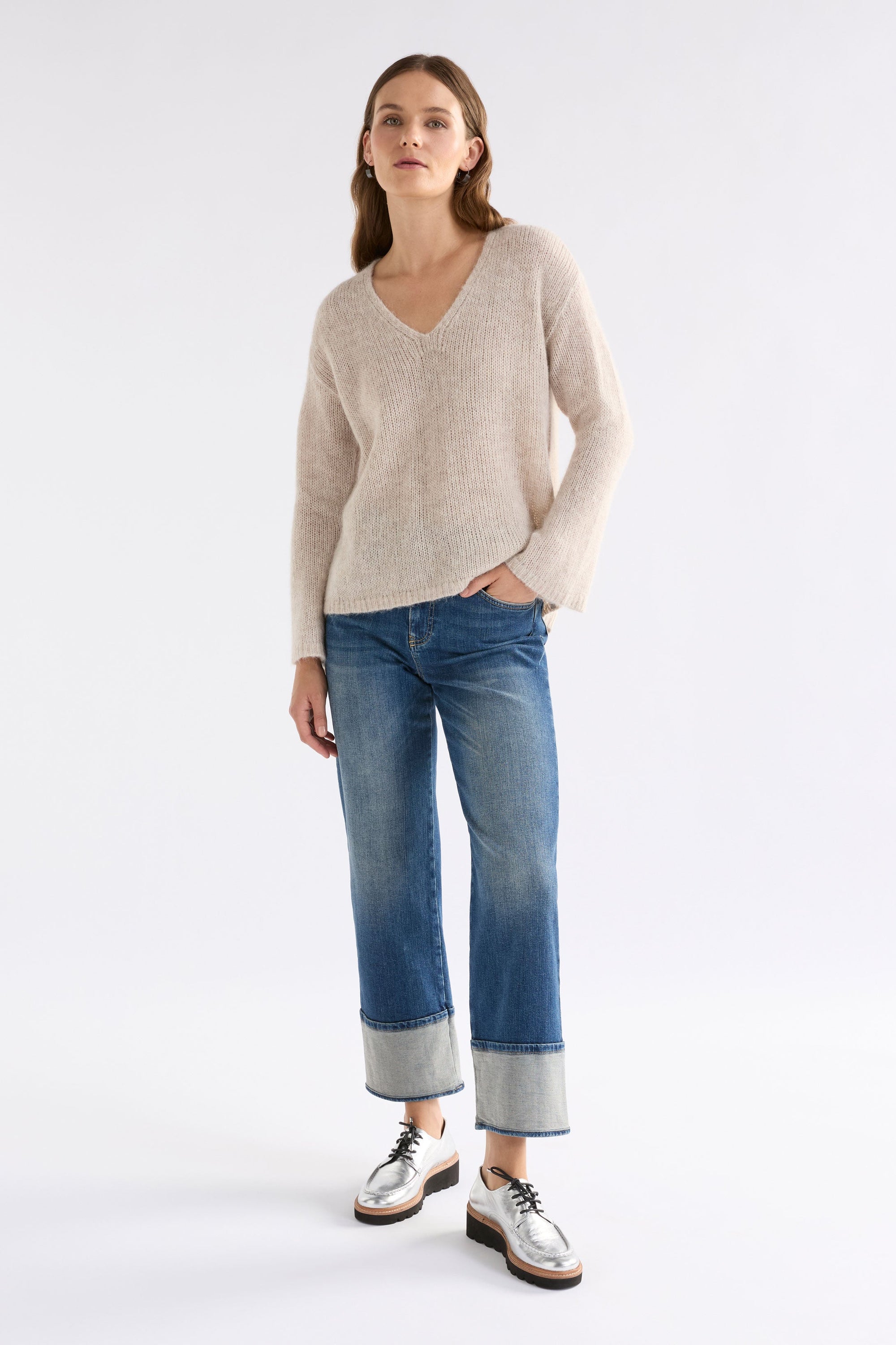 Anken Sweater | Ecru