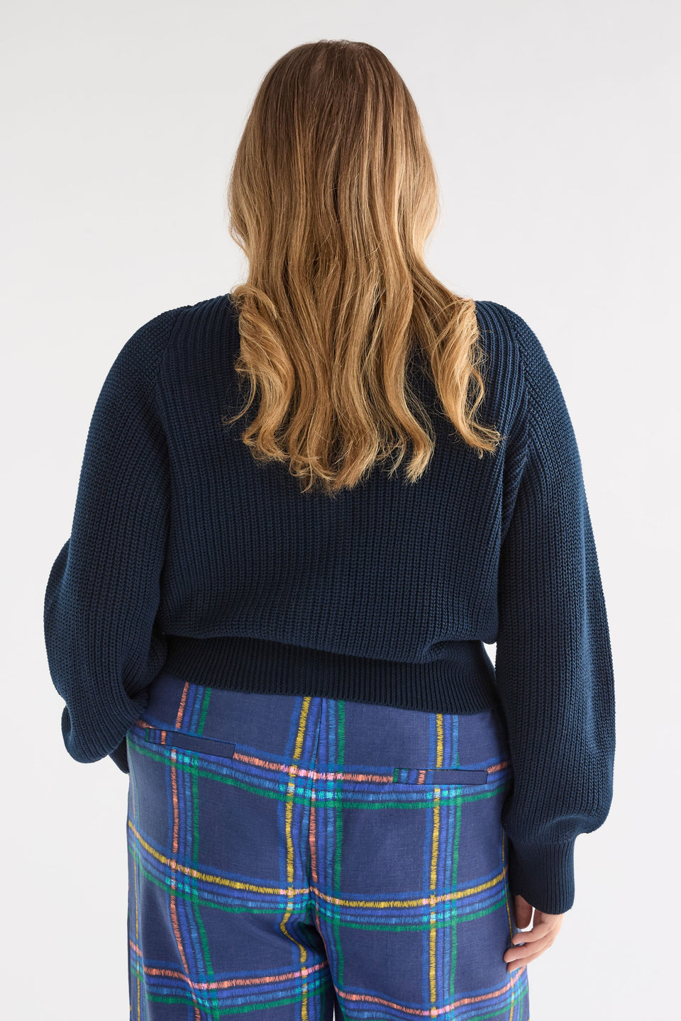 Saari Cardigan | Bright Navy