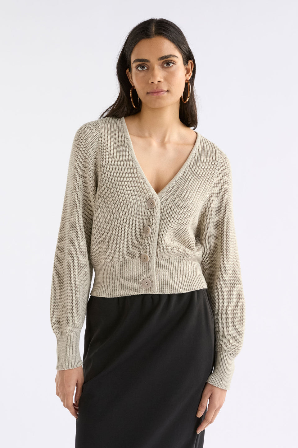 Saari Cardigan | Ecru