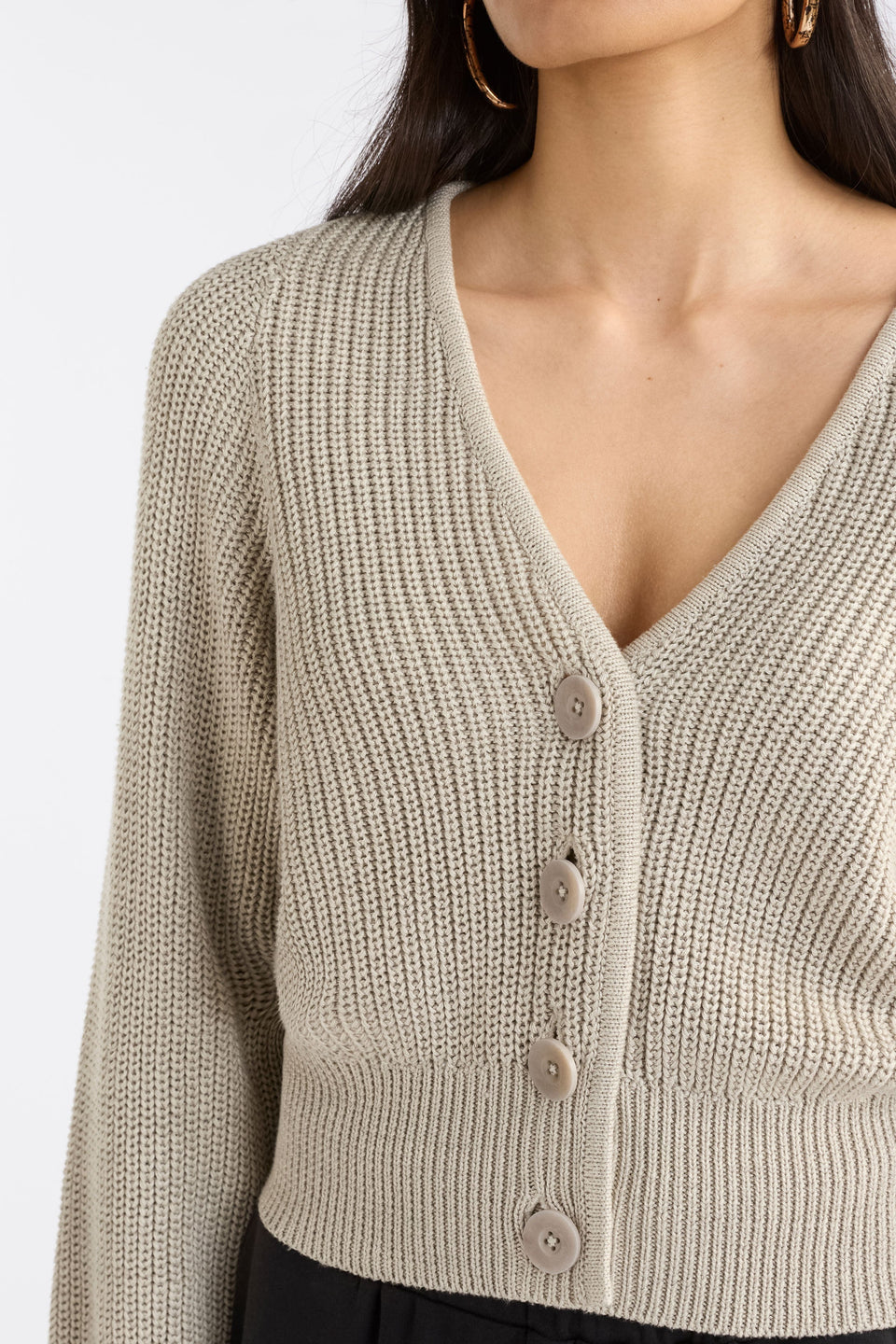 Saari Cardigan | Ecru