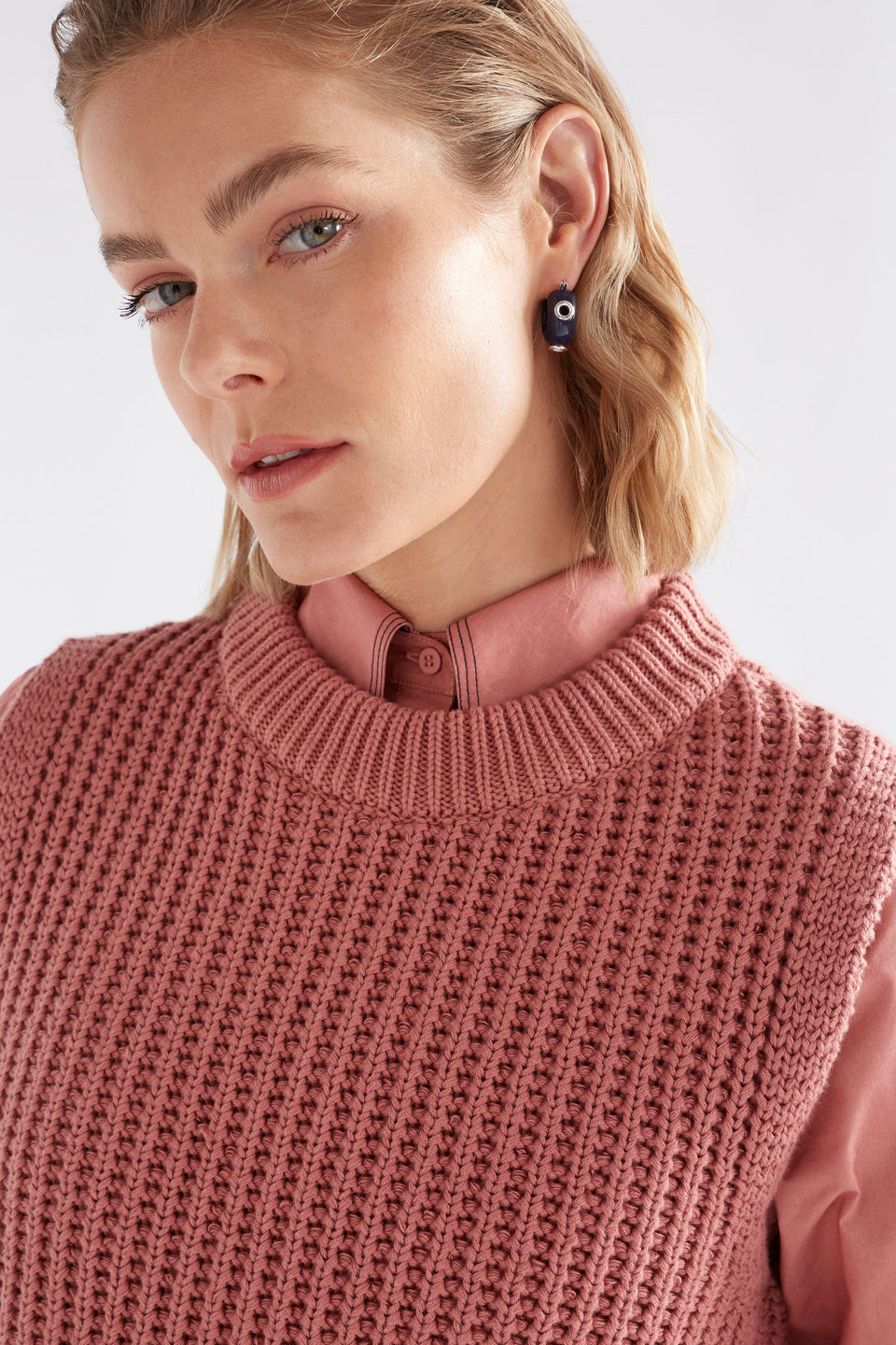 Arp Vest | Clay Pink