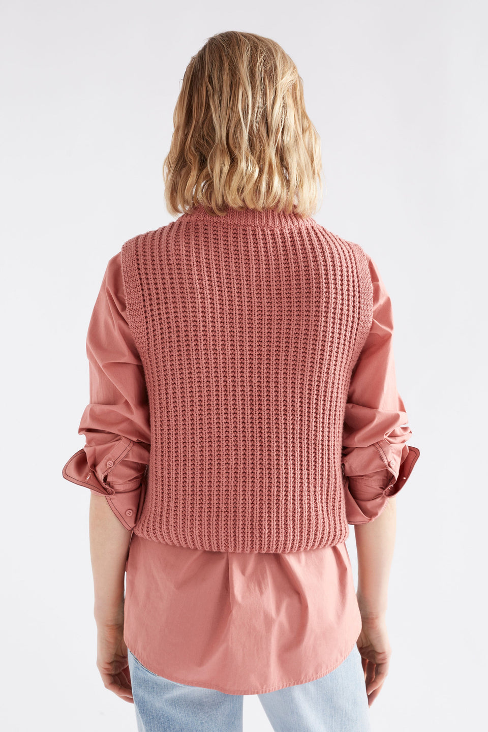 Arp Vest | Clay Pink