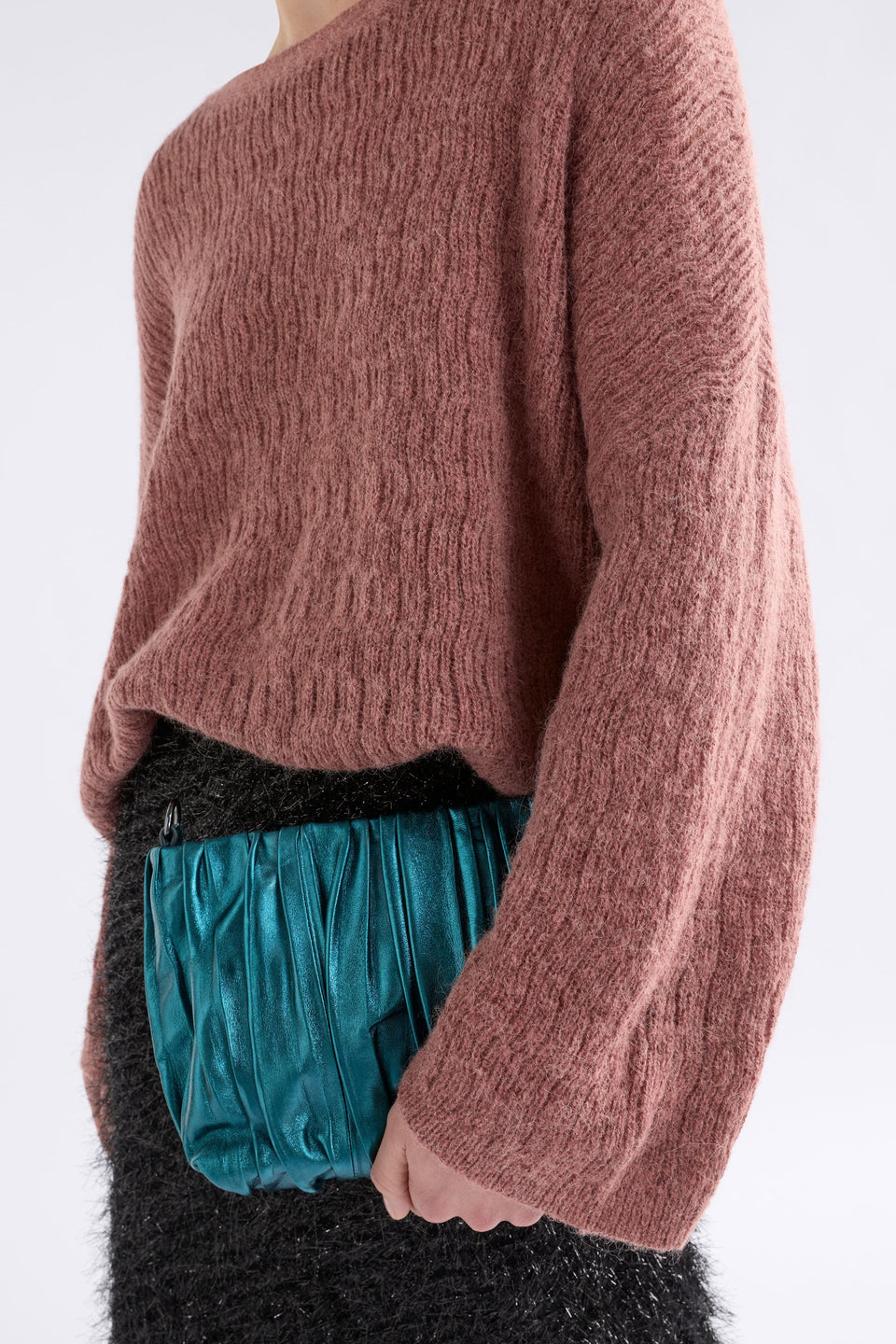 Agna Pattern Sweater | Rosewood