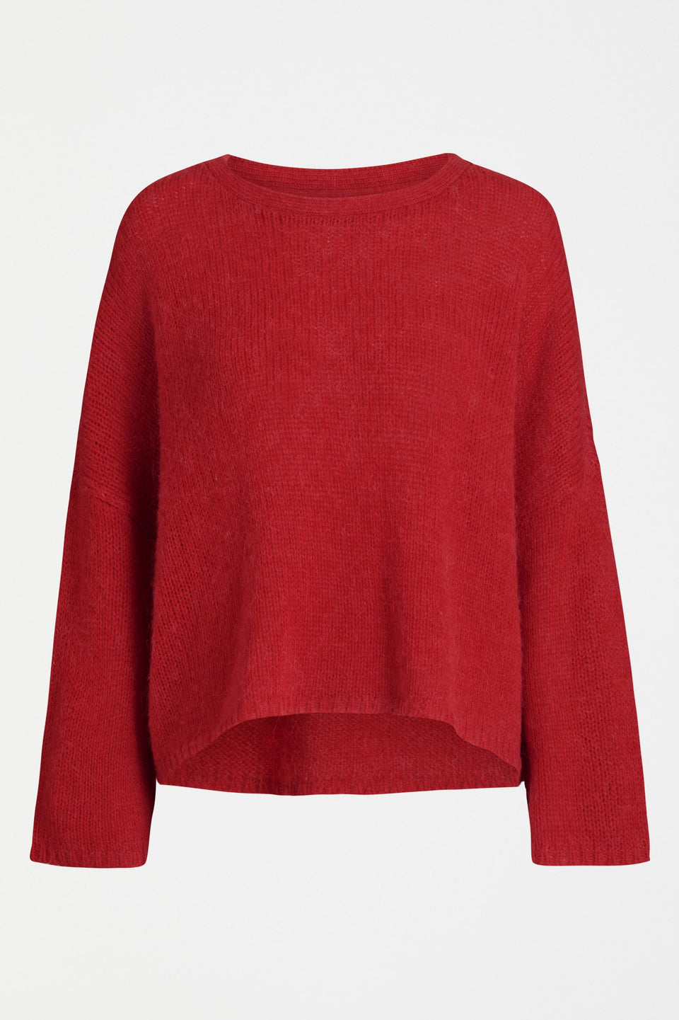 Agna Sweater | Flame Red