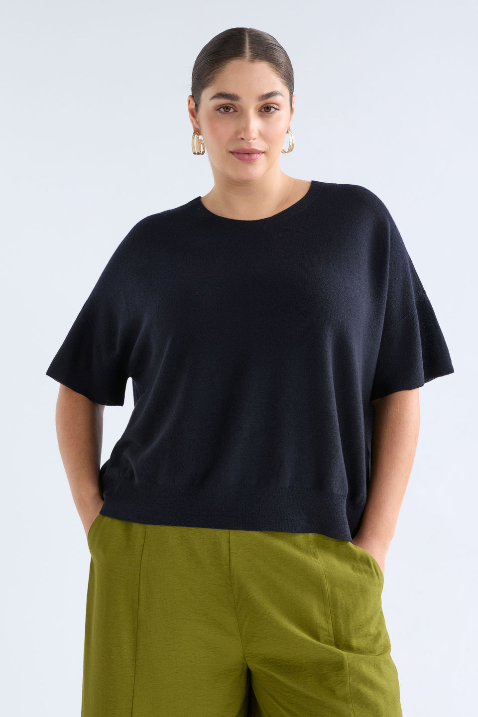 Kita Knit Top | Midnight