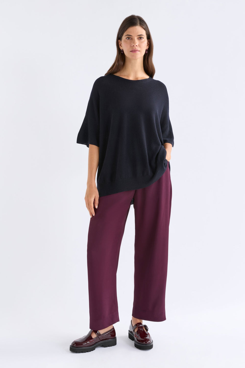 Kita Knit Top | Midnight