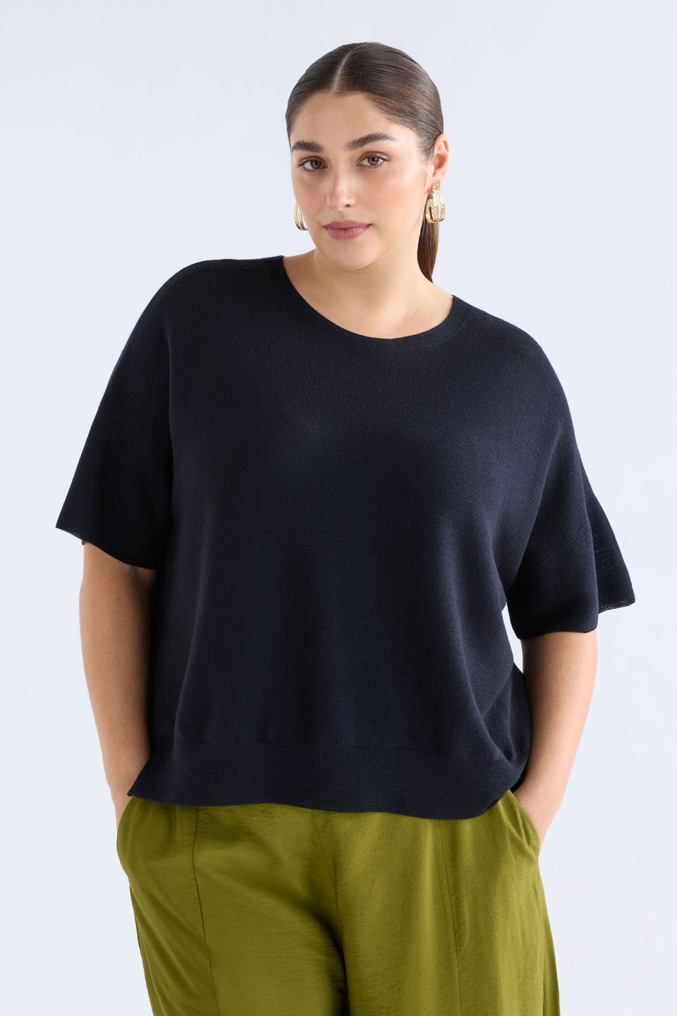 Kita Knit Top | Midnight