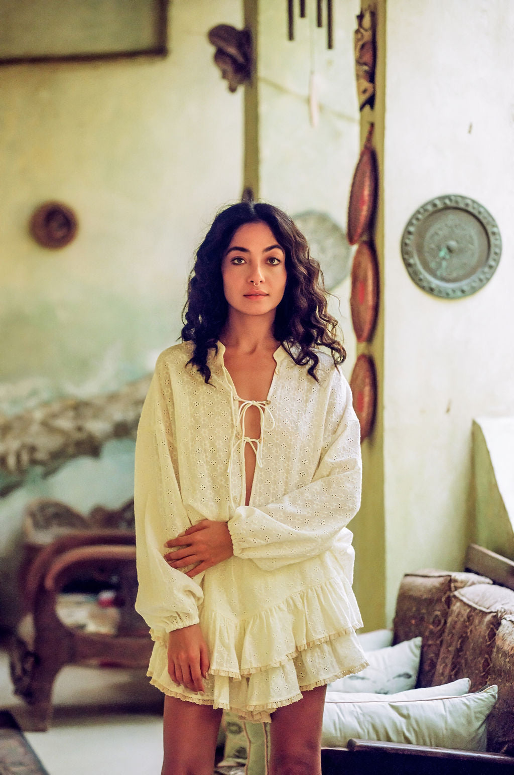 Kaya Anglaise Alba Blouse