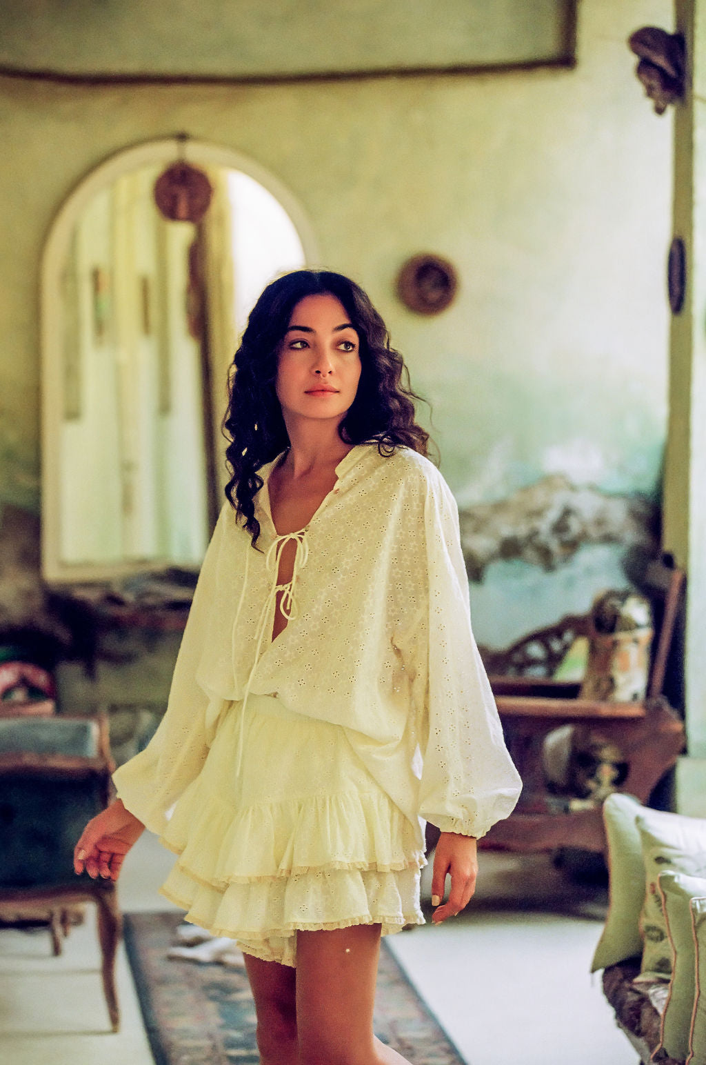 Kaya Anglaise Alba Blouse