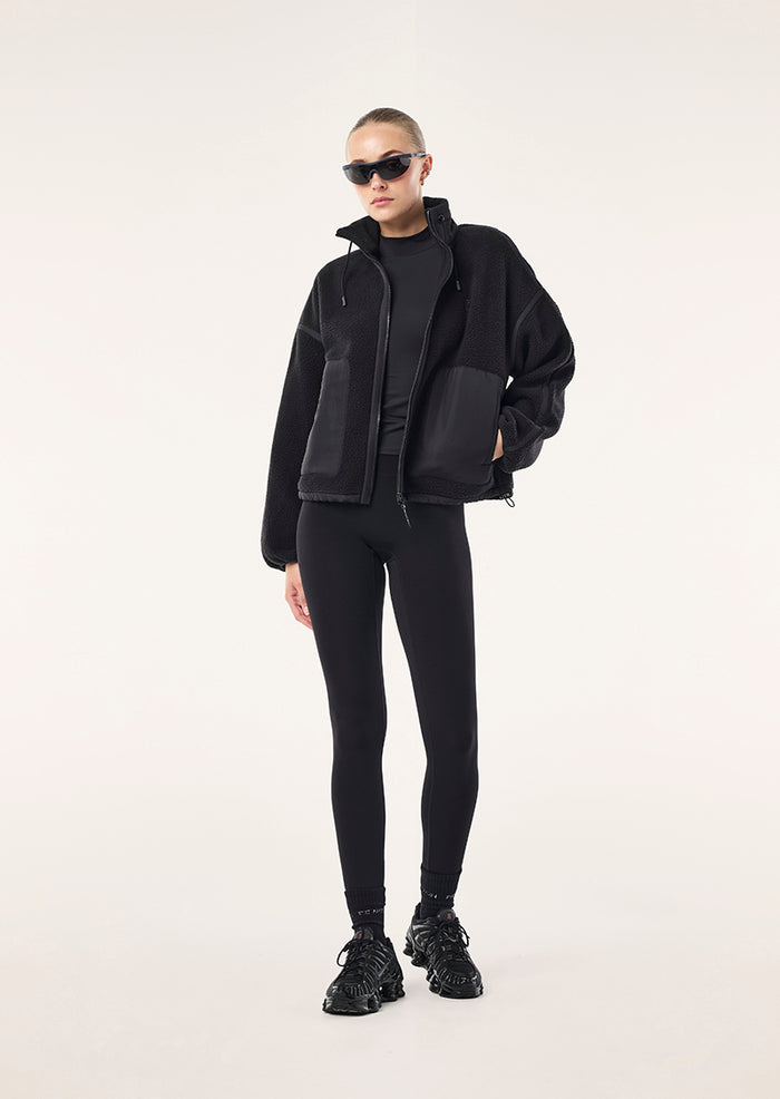 Lennon Sherpa Jacket | Black