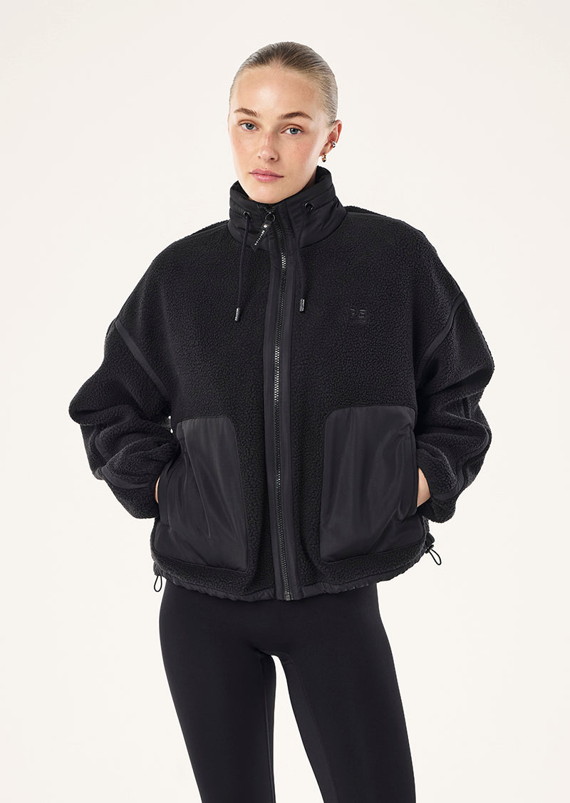 Lennon Sherpa Jacket | Black