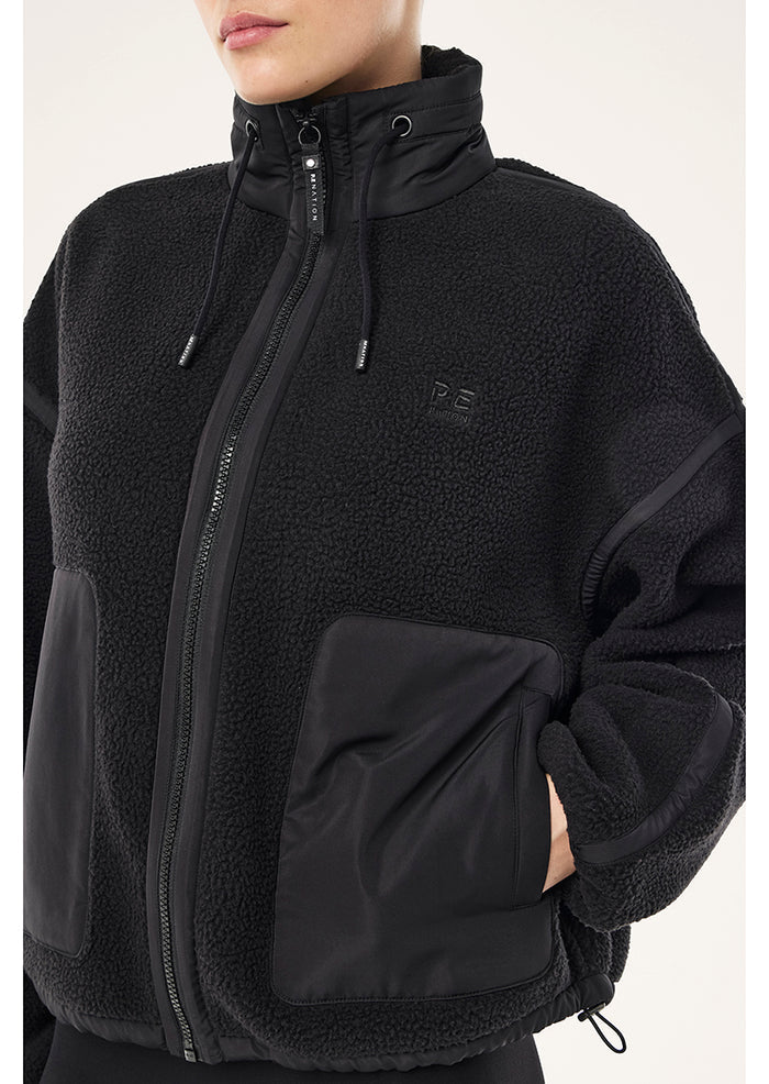 Lennon Sherpa Jacket | Black