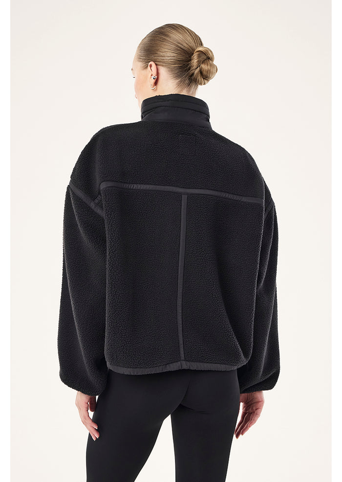 Lennon Sherpa Jacket | Black