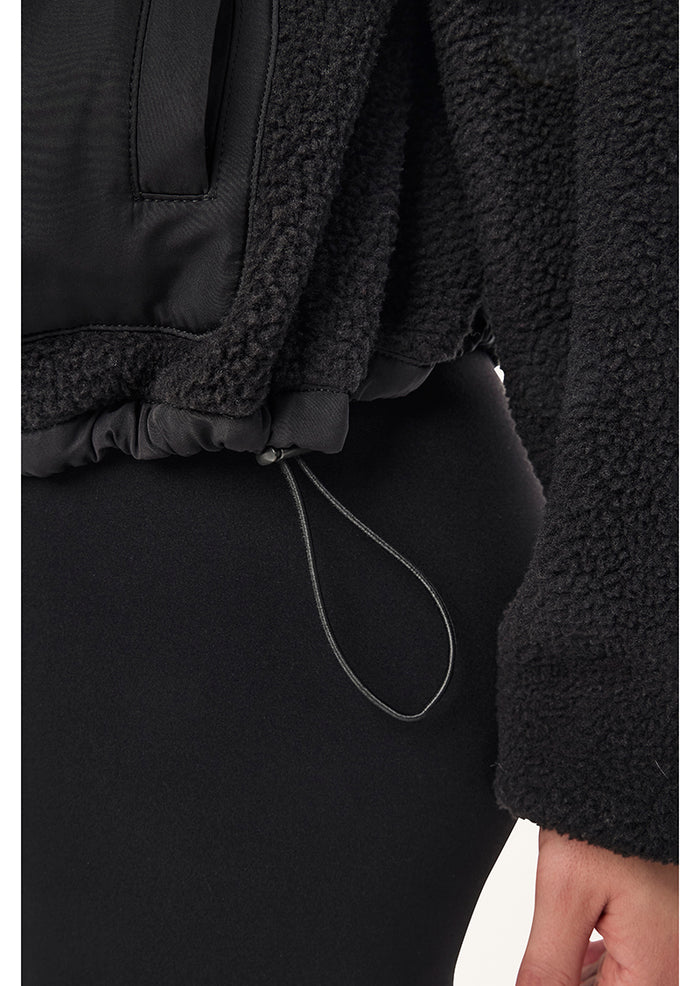 Lennon Sherpa Jacket | Black