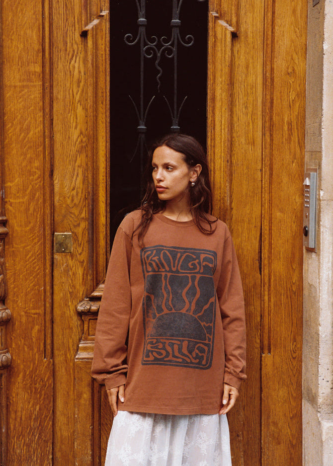 Lino Roses Tee