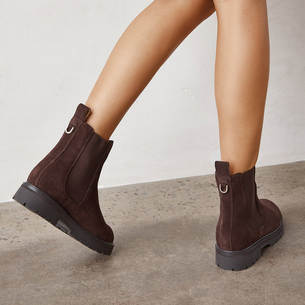 Rocco II Boot | Chocolate Suede