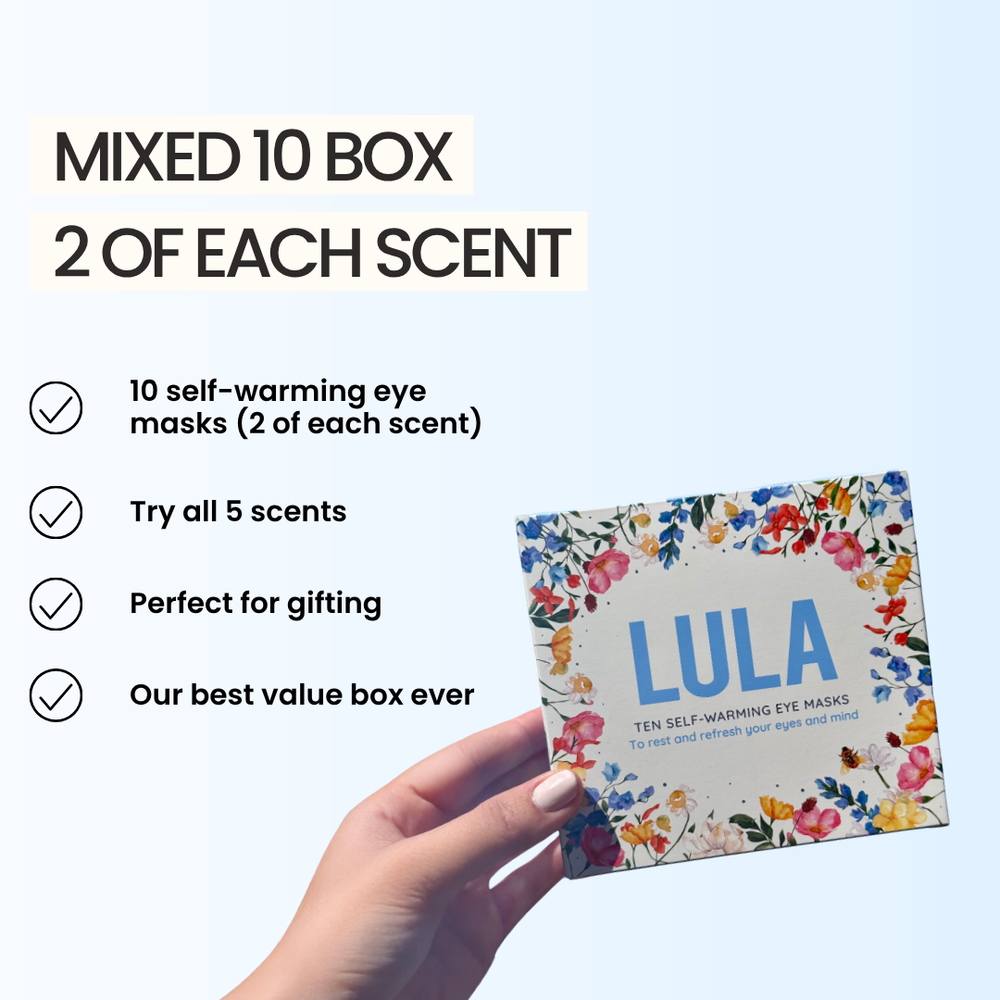 Self-Warming Eye Masks | Mixed box of 10