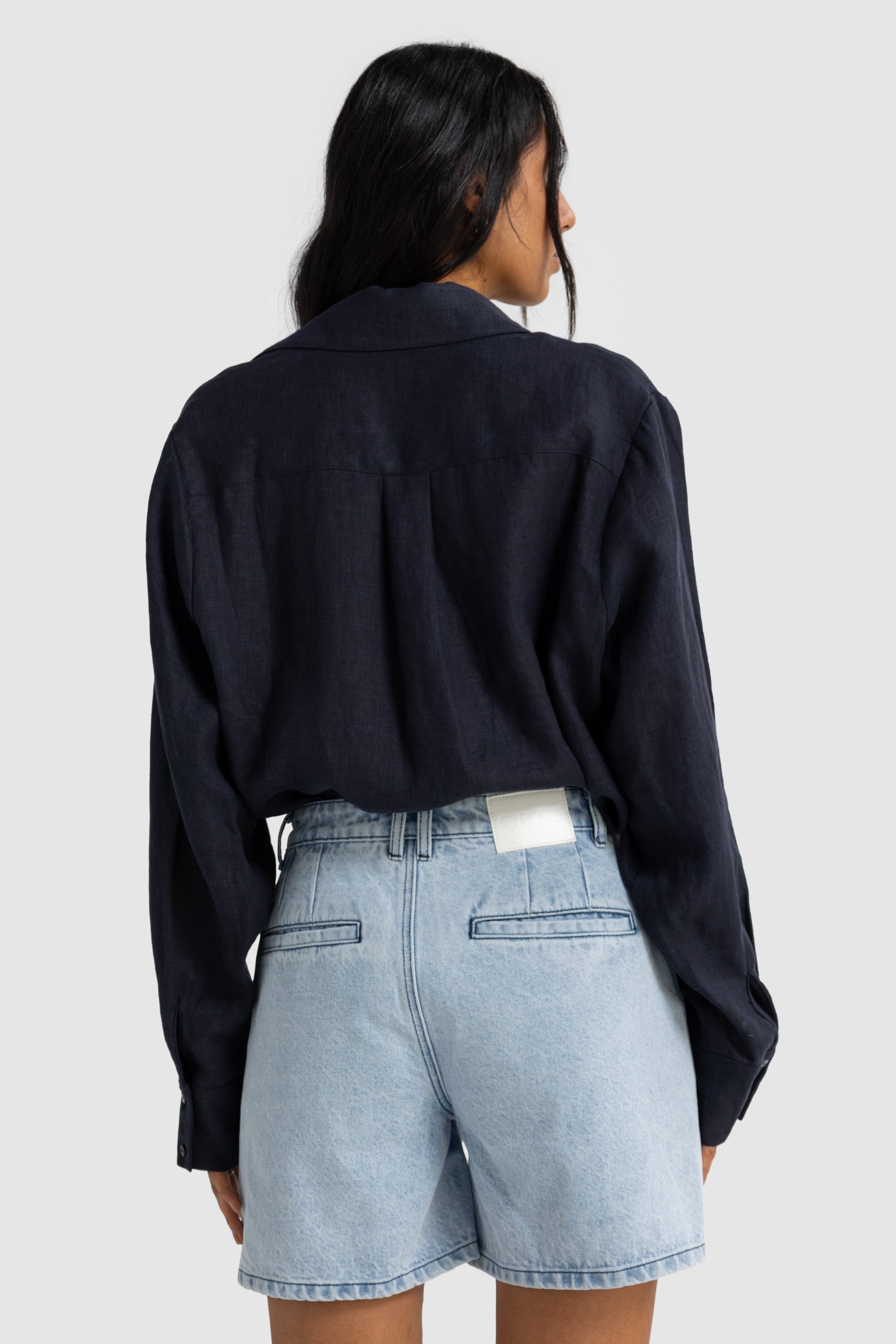 Bailie Denim Short | Light Blue